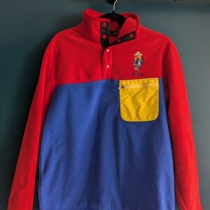 Ralph Lauren Red Fleece Jacket